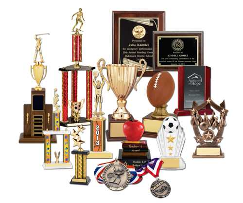 Trophies and Medals
