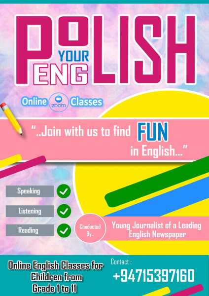Polish Your English with the right person