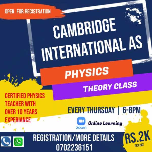 Cambridge A-Level Physics Theory Class