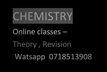 Chemistry – Theory & Revision Classes
