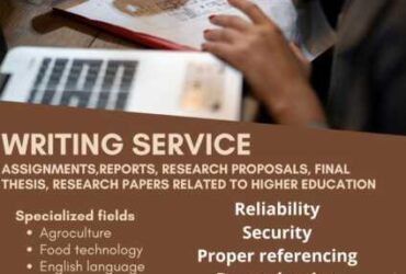 Assignments and reports writing service