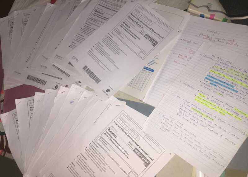 Edexcel AS level Business Studies past papers and notes