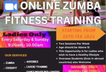 Online Fitness Training Zumba Workouts Classes