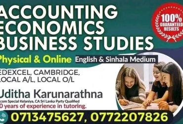 Accounting edexcel cambridge Local AL and OL commerce