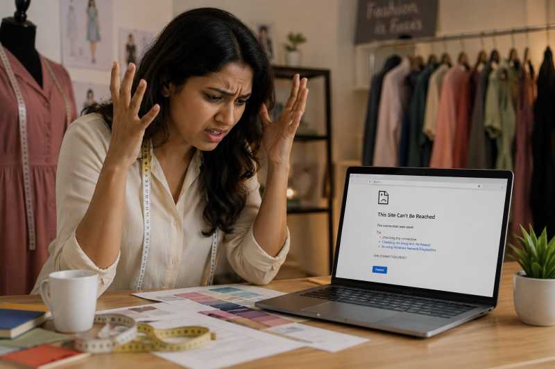 වෙබ් එක නැවතිලාද? හදපු කෙනා හොයාගන්න නැද්ද?